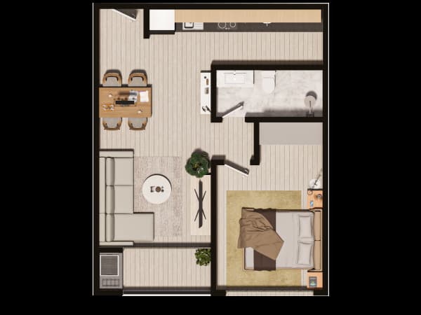 Departamento en living Trinidad, foto 2
