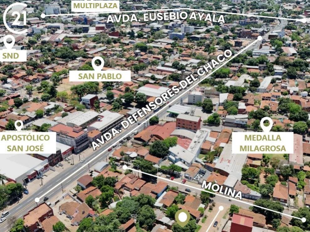 Terreno en Fernando de la Mora a metros de la Avda Defensores del Chaco, foto 1