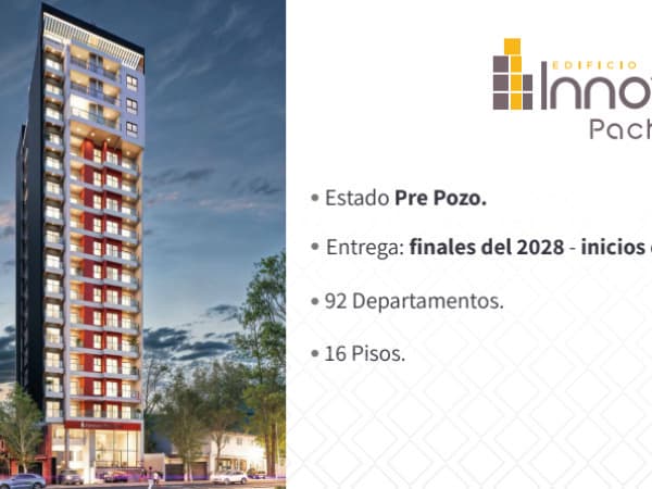 Vendo departamento en pozi en innova pacheco