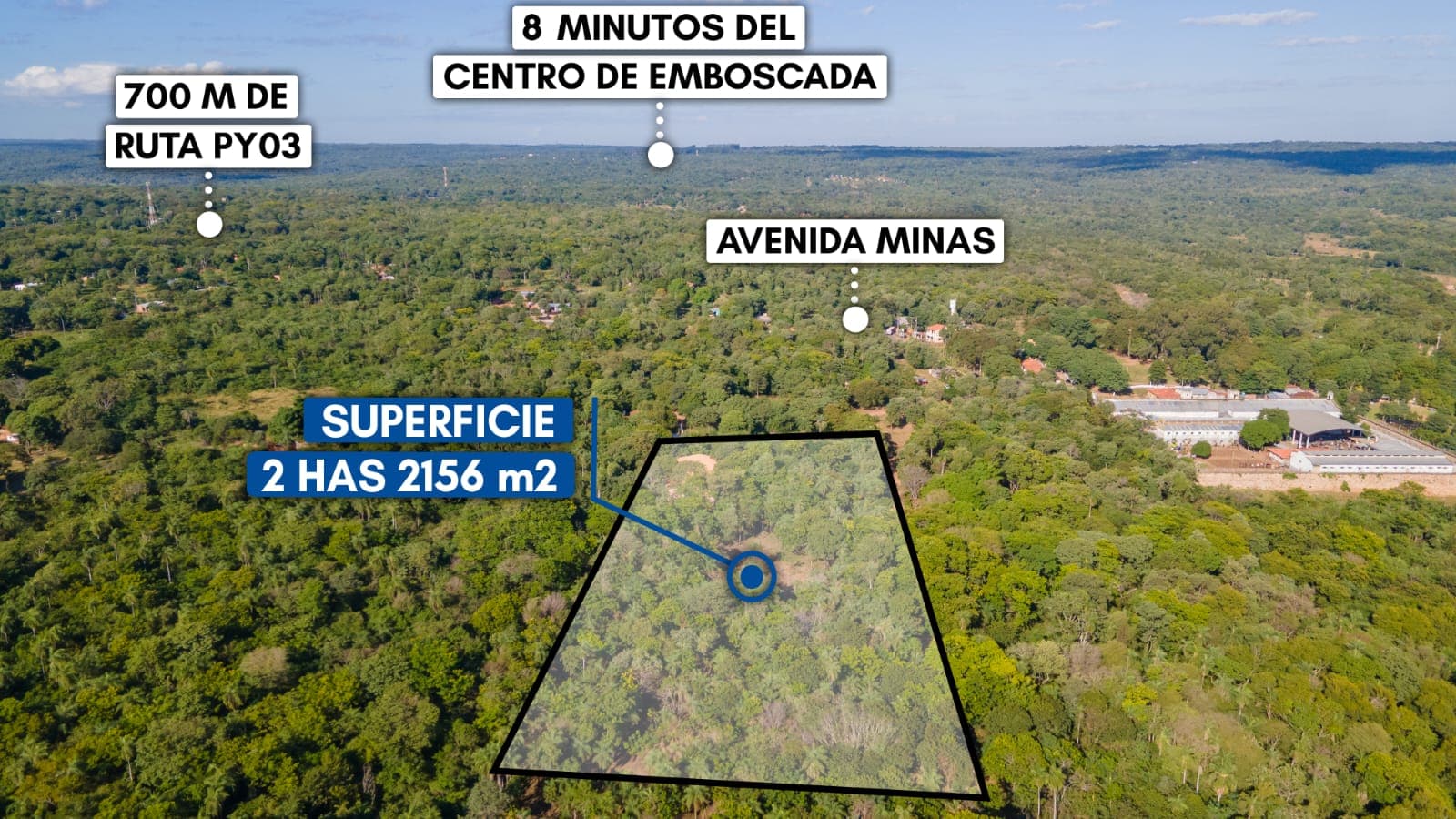 Terreno de 2 has con casa en emboscada, foto 2