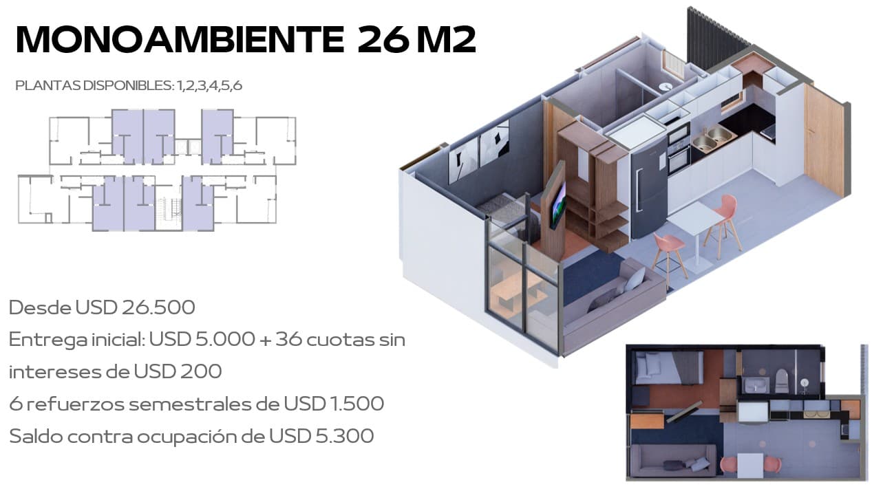 En Venta Departamentos en Pozo San Antonio Lambaré, foto 3