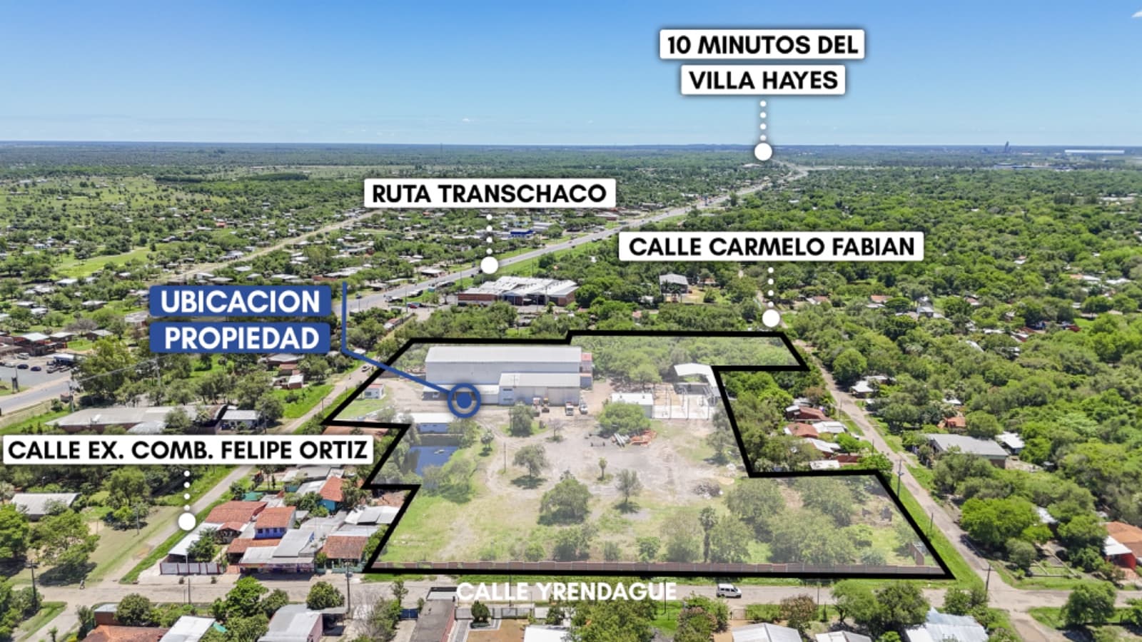Dos hectareas en remansito - villa hayes, foto 3
