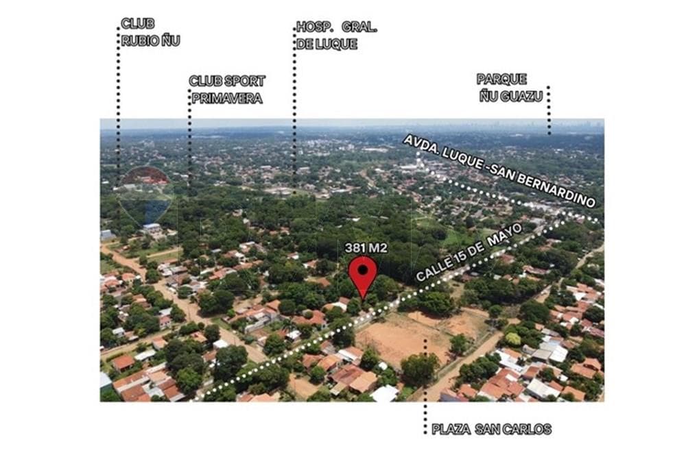 Vendo Terreno en Luque – barrio Cañada Garay