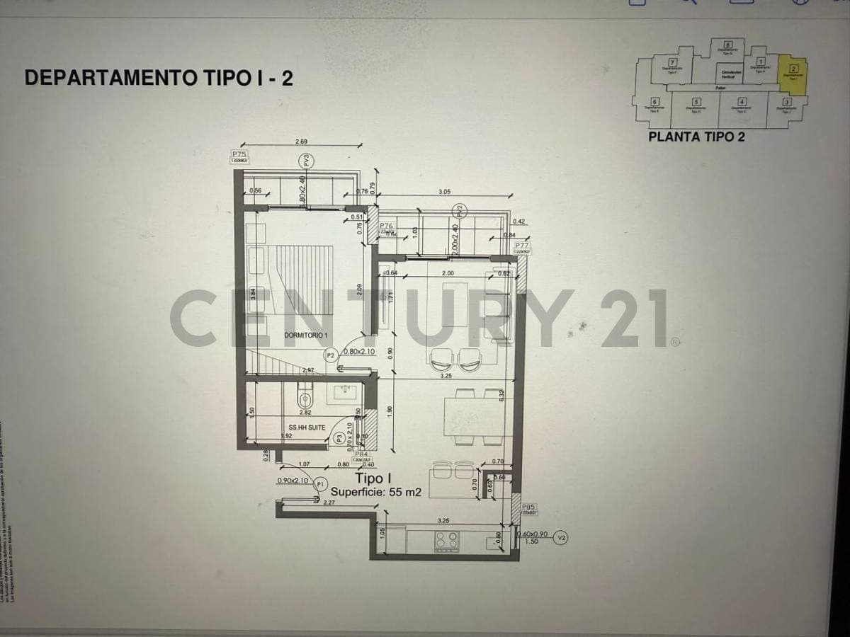 En venta dpto de una habitacion en el edificio molas 1311, foto 2