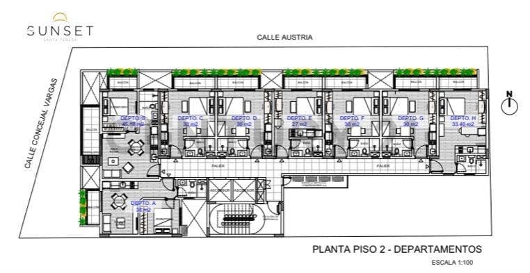 Departamento monoambiente, foto 2