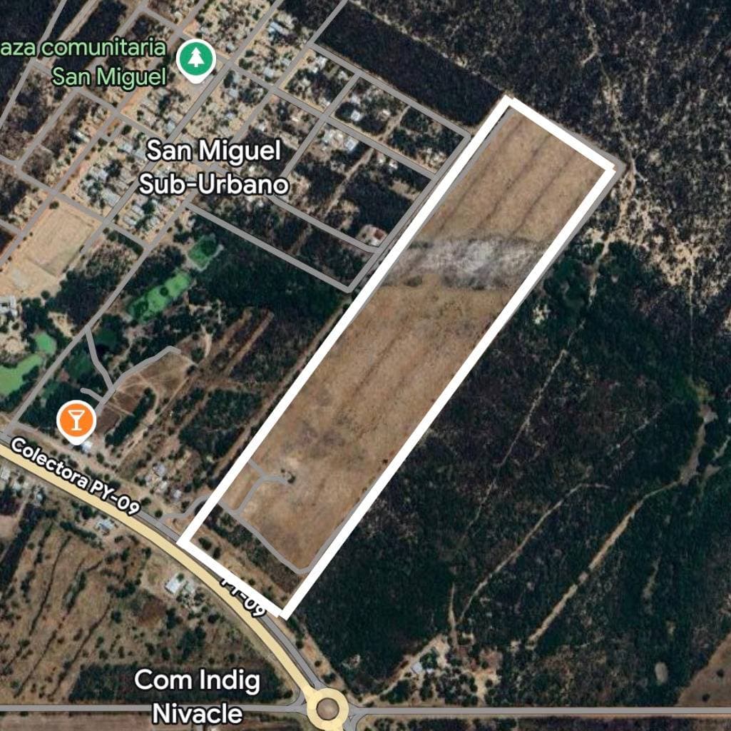 26 hectáreas en boquero con 250 mts sobre tura py 09