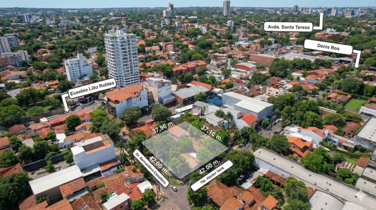 Terreno con Residencia – Esquina Estratégica Ycuá Satí, foto 2