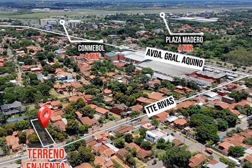 Terreno en venta en 4to Barrio Luque