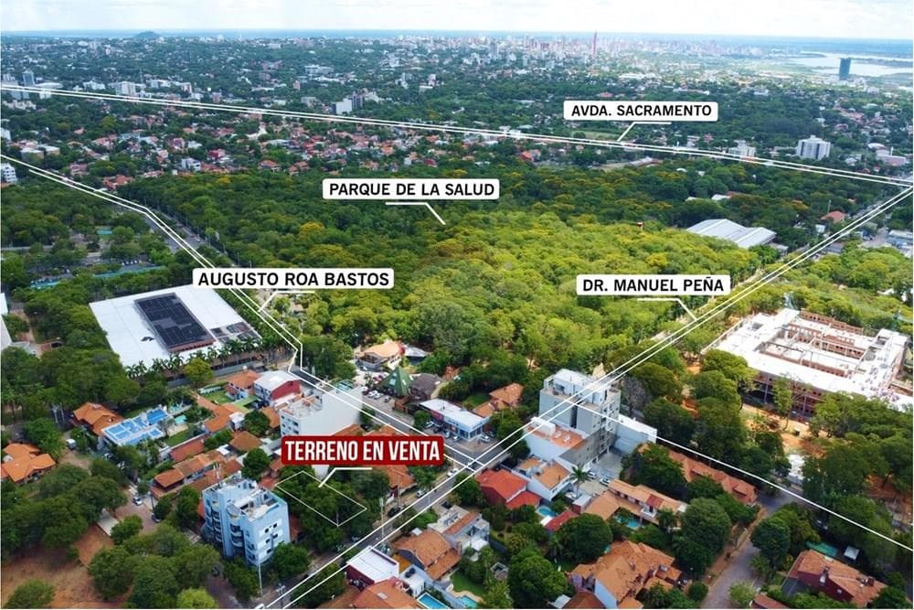 Vendo Terreno en Las Lomas (Carmelitas) Asunción