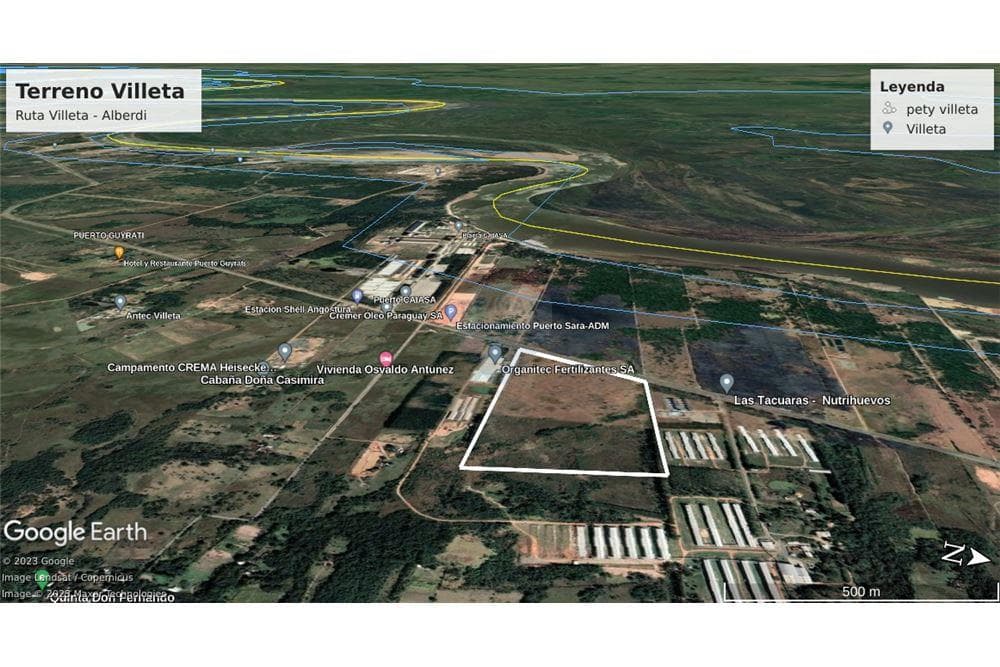 En venta terreno de 37 hectareas en villeta ruta alberdi!!, foto 4