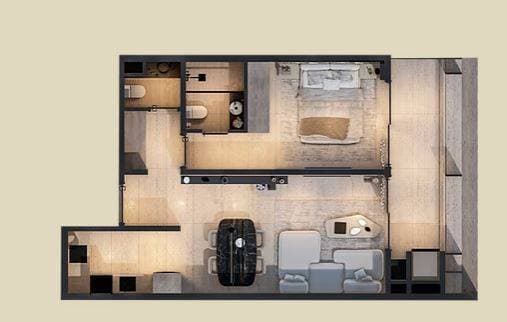 EN VENTA DEPARTAMENTO-Edificio Midtown – Barrio Las Mercedes — foto 2