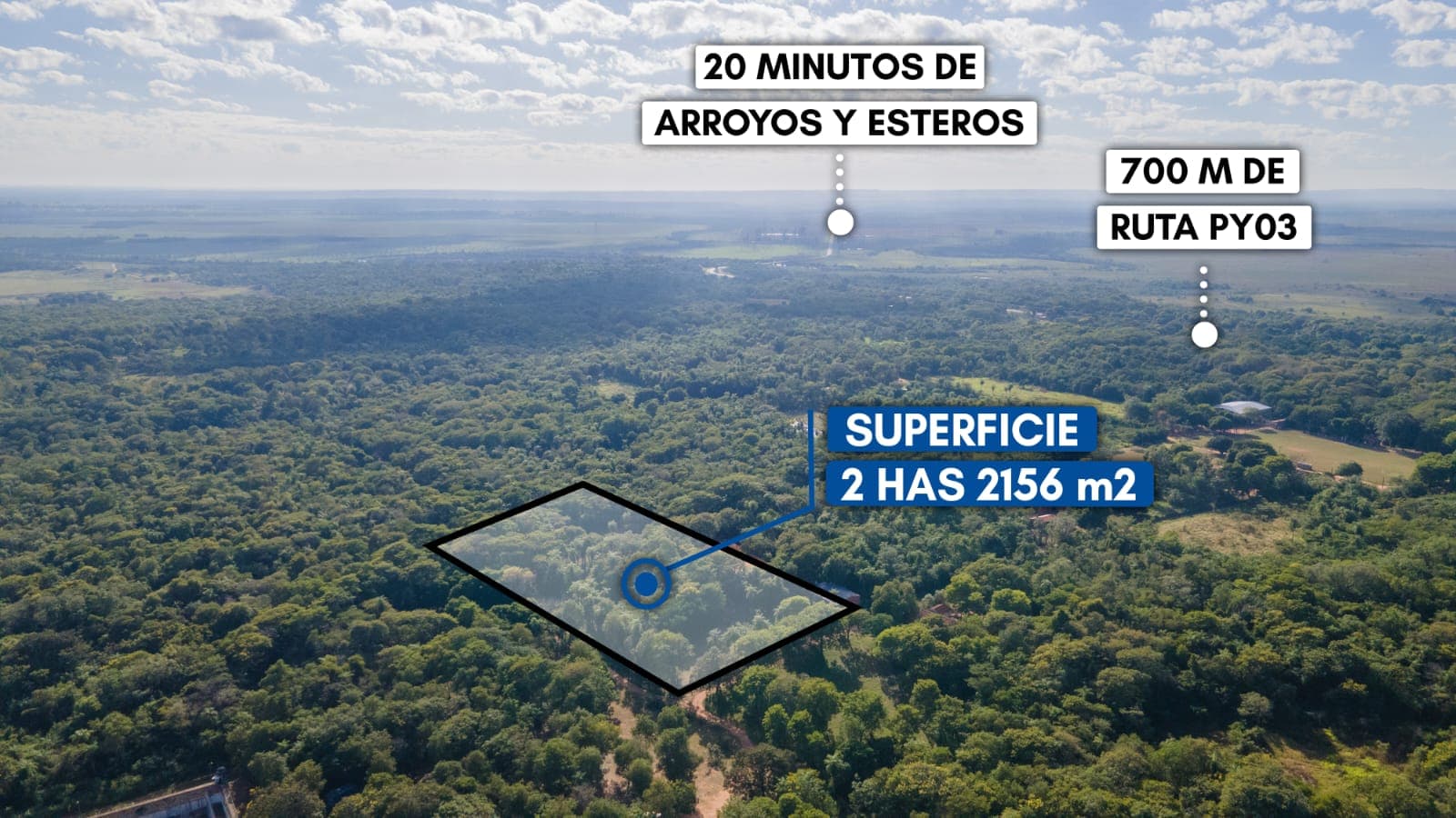 Terreno de 2 has con casa en emboscada, foto 1