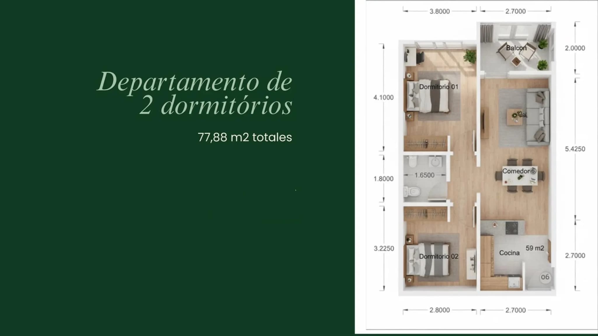 Excelente departamento de 2 dormitorios al frente, construccion, cde, foto 4