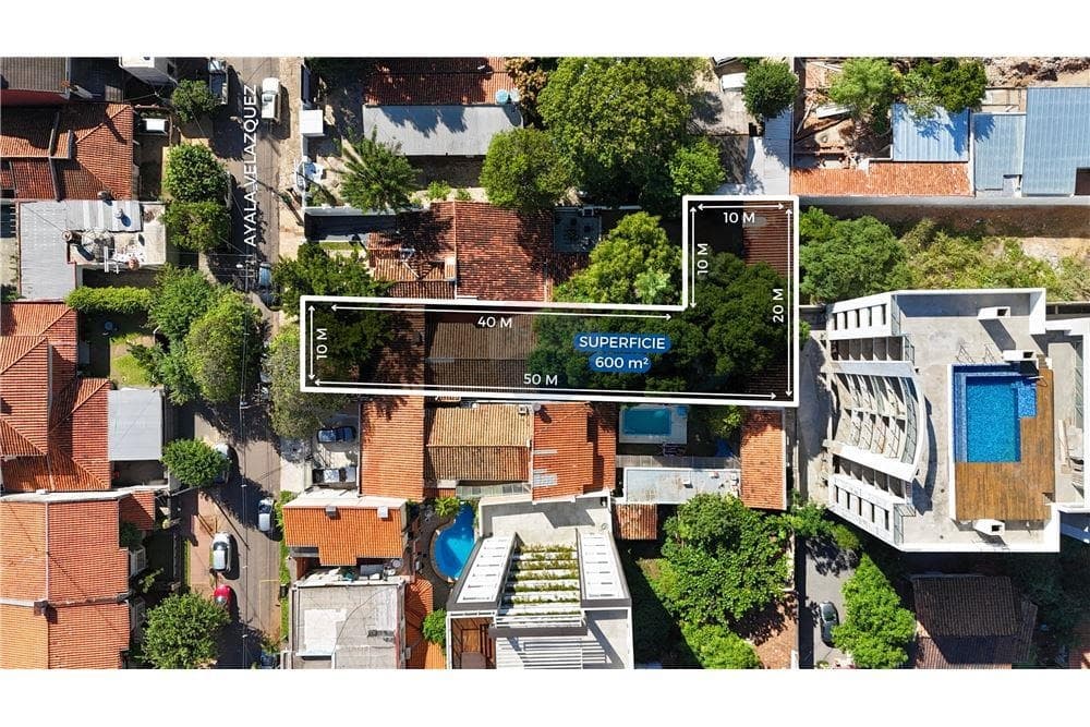 Vendo amplio terreno zona Las Mercedes 600 m2