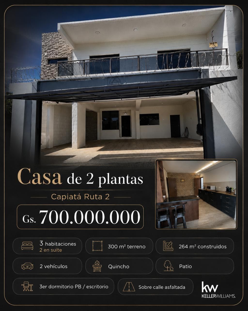 Residencia Familiar en venta en Capiata
