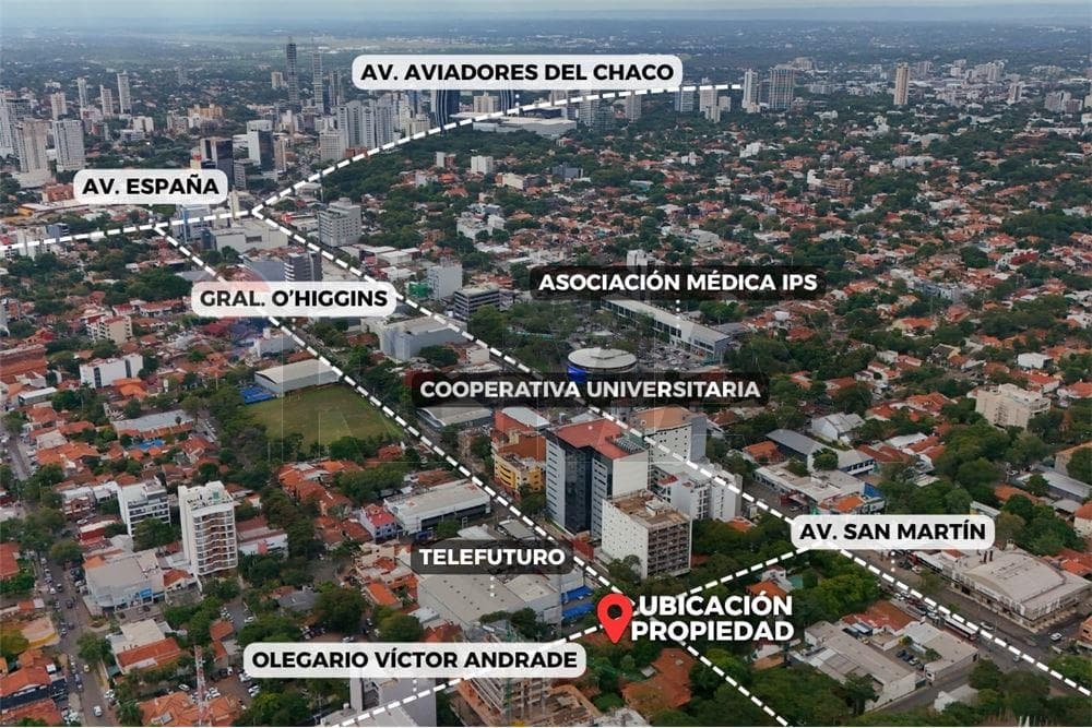 esquina de 1076 m2 en Villa Morra, foto 4