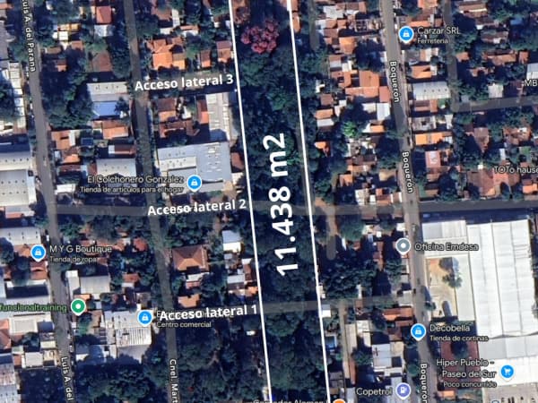 Terreno sobre acceso sur - 11.438 m2, foto 1