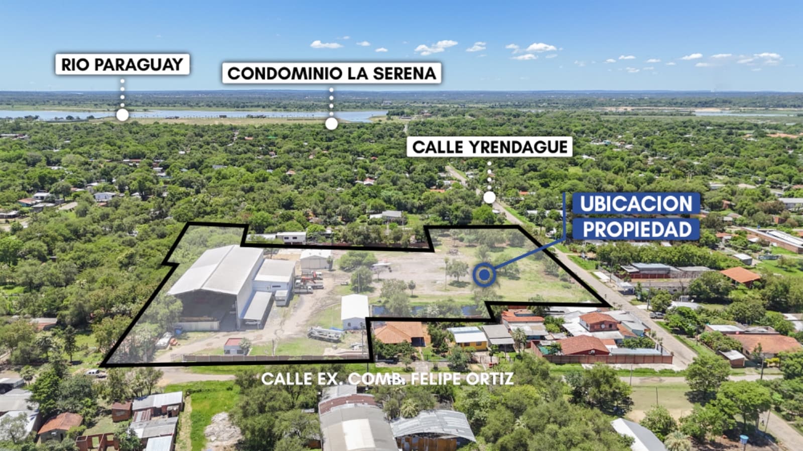 Dos hectareas en remansito - villa hayes, foto 4