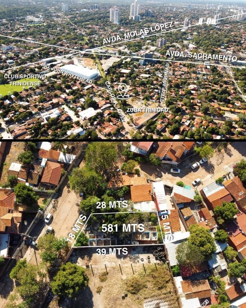 Vendo terreno en zona estrategica de Asunción