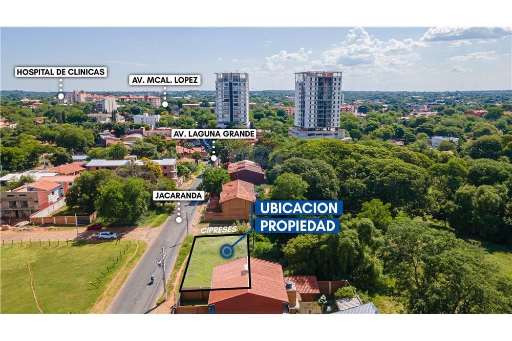 Terreno venta San Lorenzo zona Laguna Grande esquina, foto 2