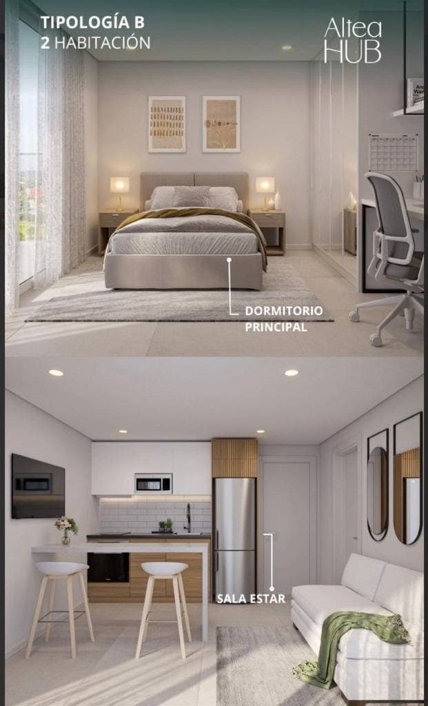 Departamentos de 2 dormitorios en pozo Mariano Roque Alonso, foto 3