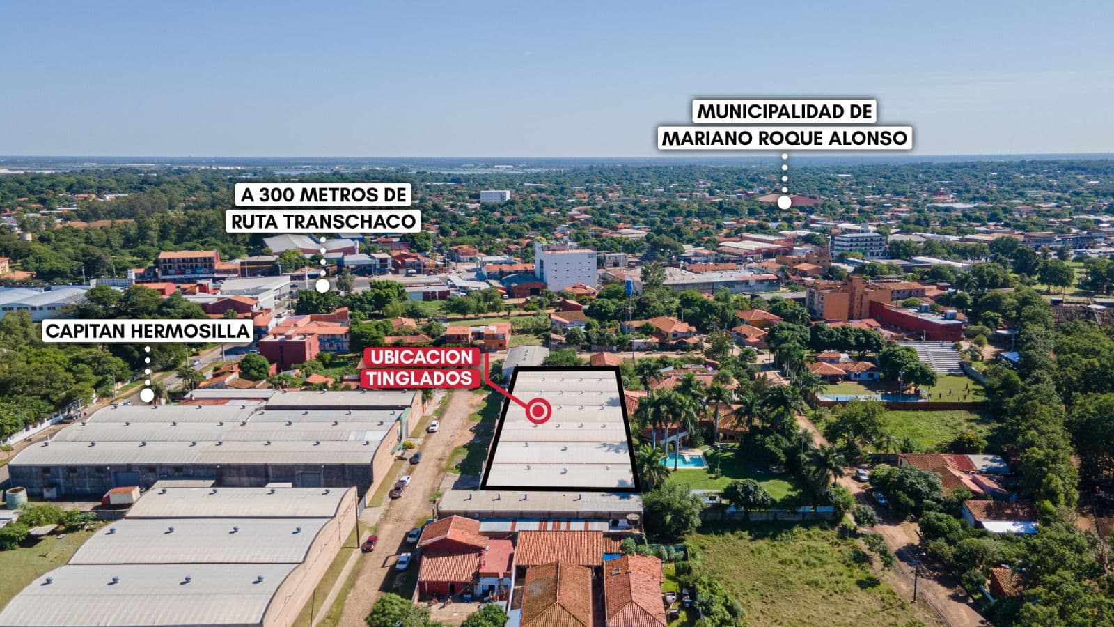 Alquilo tinglado en Mariano R.Alonso