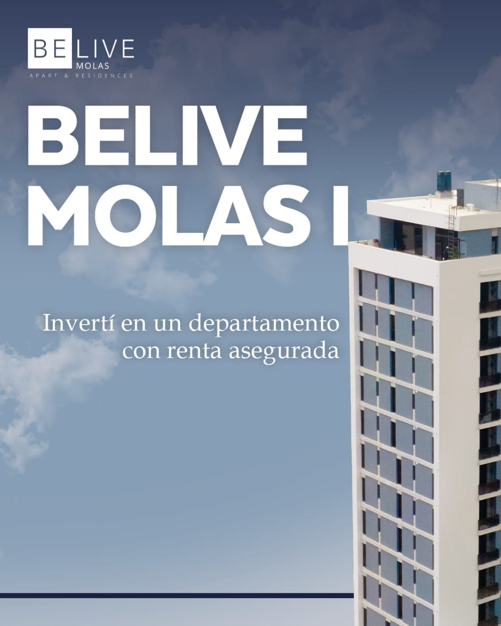 Departamento con renta activa en edificio be live molas, foto 4