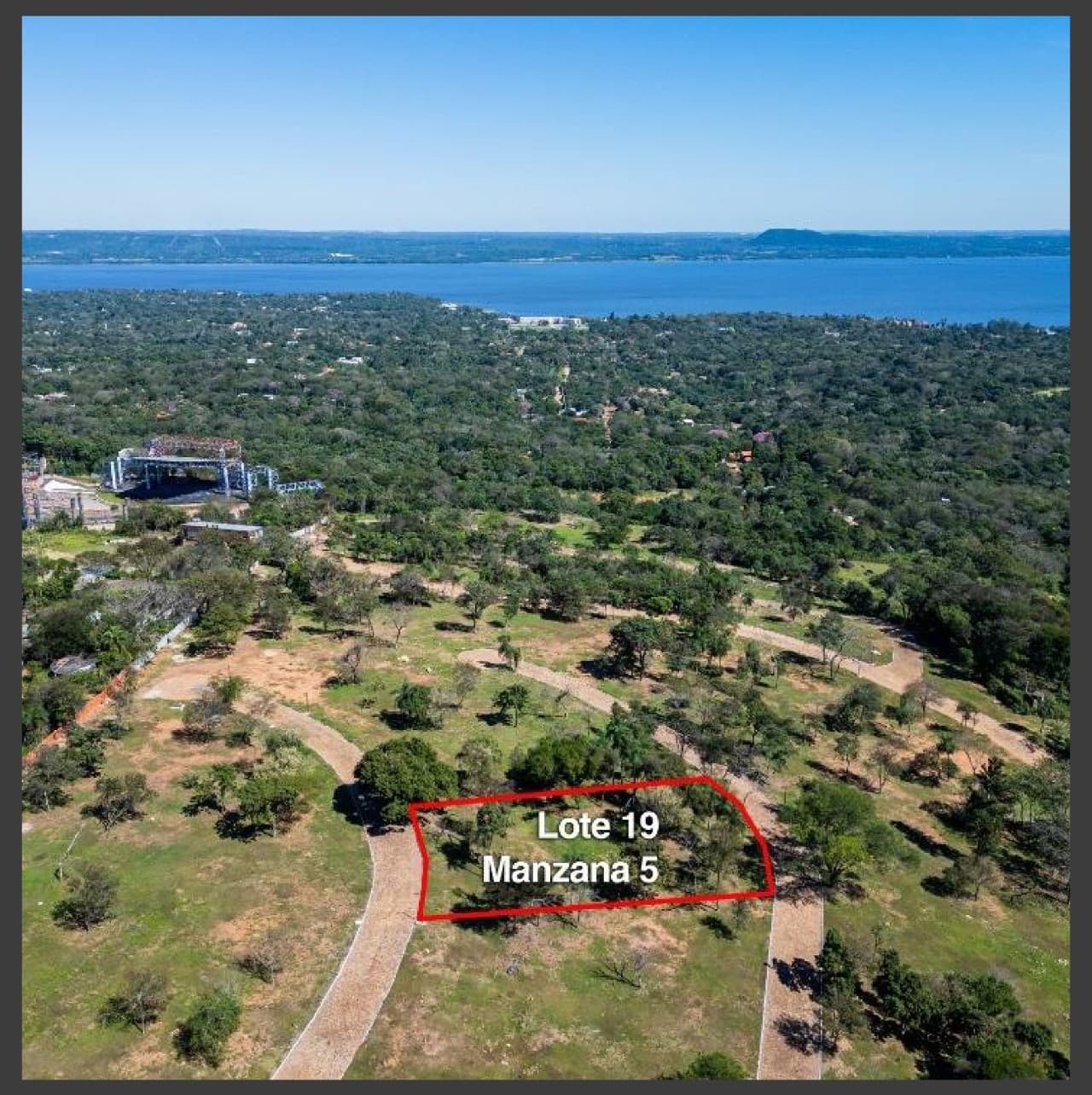 En venta lotes con vista al lago en barrio cerrado cumbres - San Bernardino