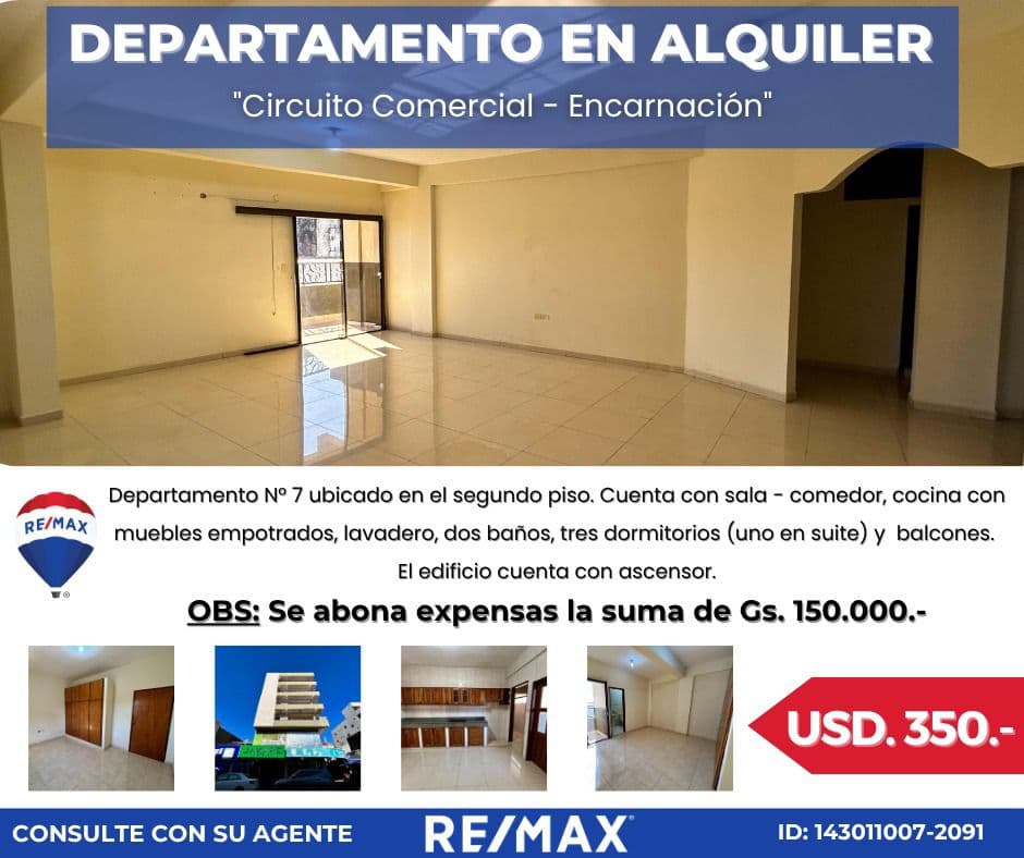 Departamento en alquiler circuito comercial, foto 2