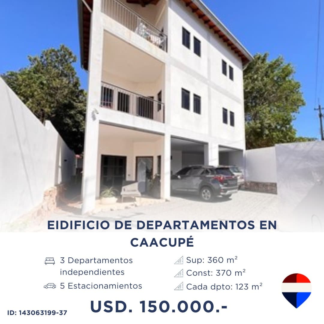 Edificio con 3 departamentos independiente, foto 1