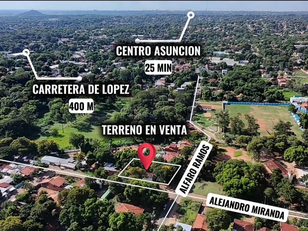 1️⃣ “Terreno en esquina 678 m² sobre asfalto – Puerto Pabla, Lambaré” — foto 5