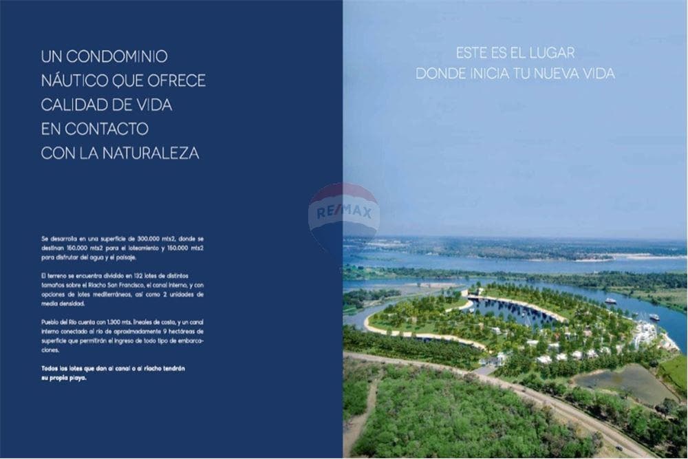 Lote Premium 1747 m2 en Condominio Pueblo del Rio con Amarre y Club House, foto 5