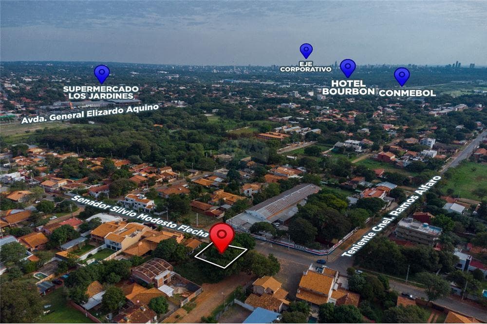 Terreno En Esquina De 374 M² En Zona Conmebol - Luque, foto 2
