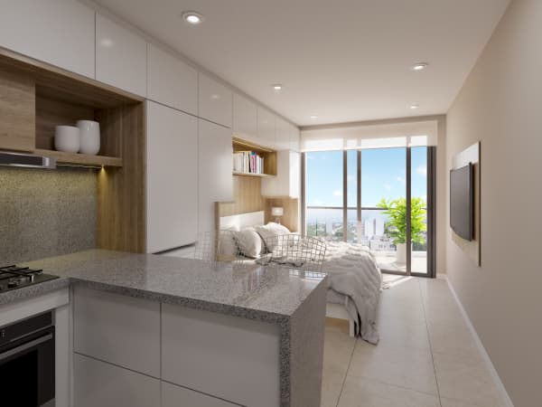 Departamento: Monoambiente 30,9 m2, foto 4