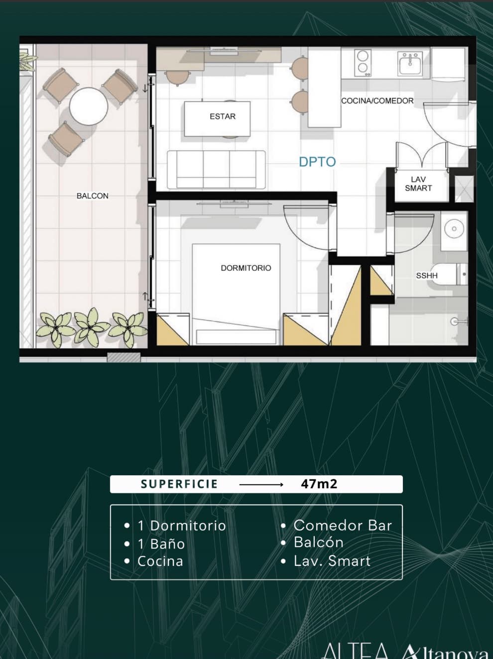 Departamentos De 1 Dormitorio En Recoleta Edificio Altea De Gaulle-asuncion — foto 4