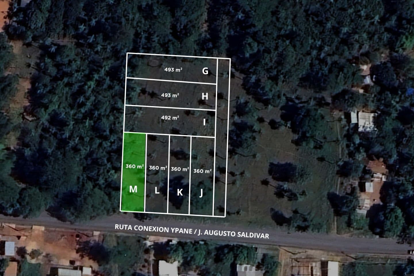 Terreno en ypané sobre ruta, foto 1