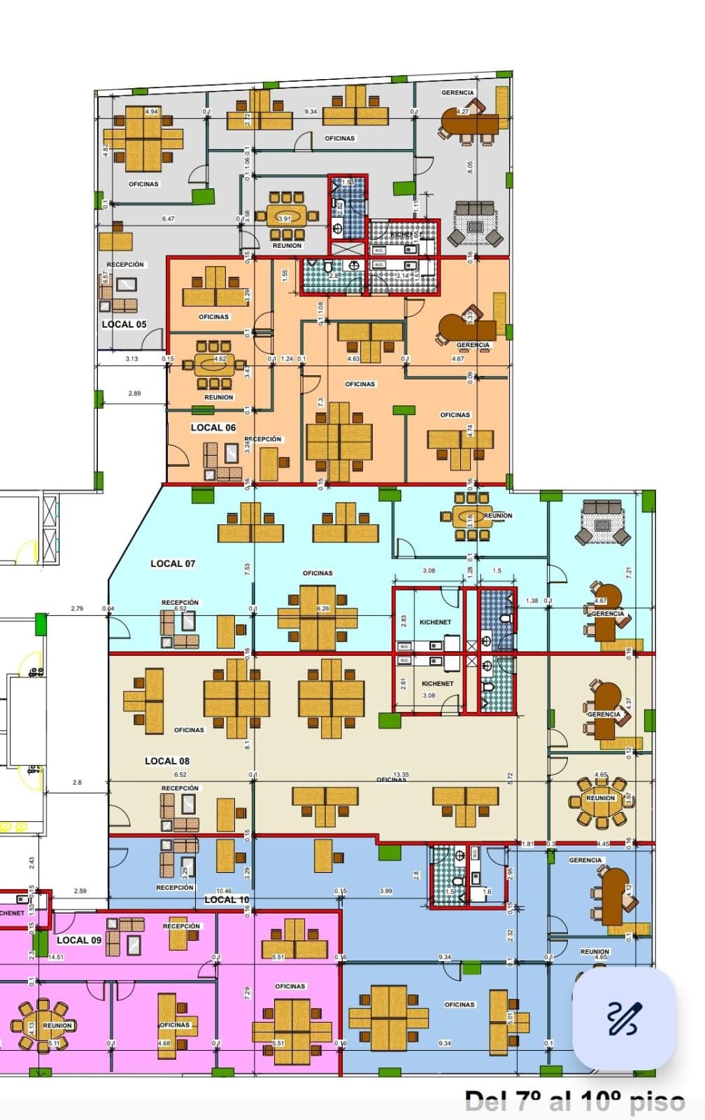 Oficina de 700 m2 a estrenar en Villamorra, foto 1