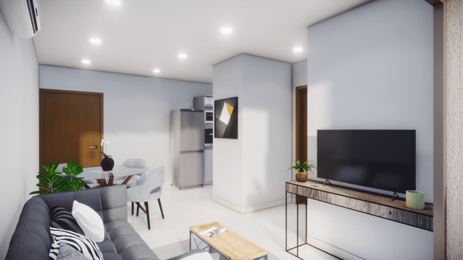 Departamento 2 dormitorios - Fernando de la Mora (NORTE), foto 3