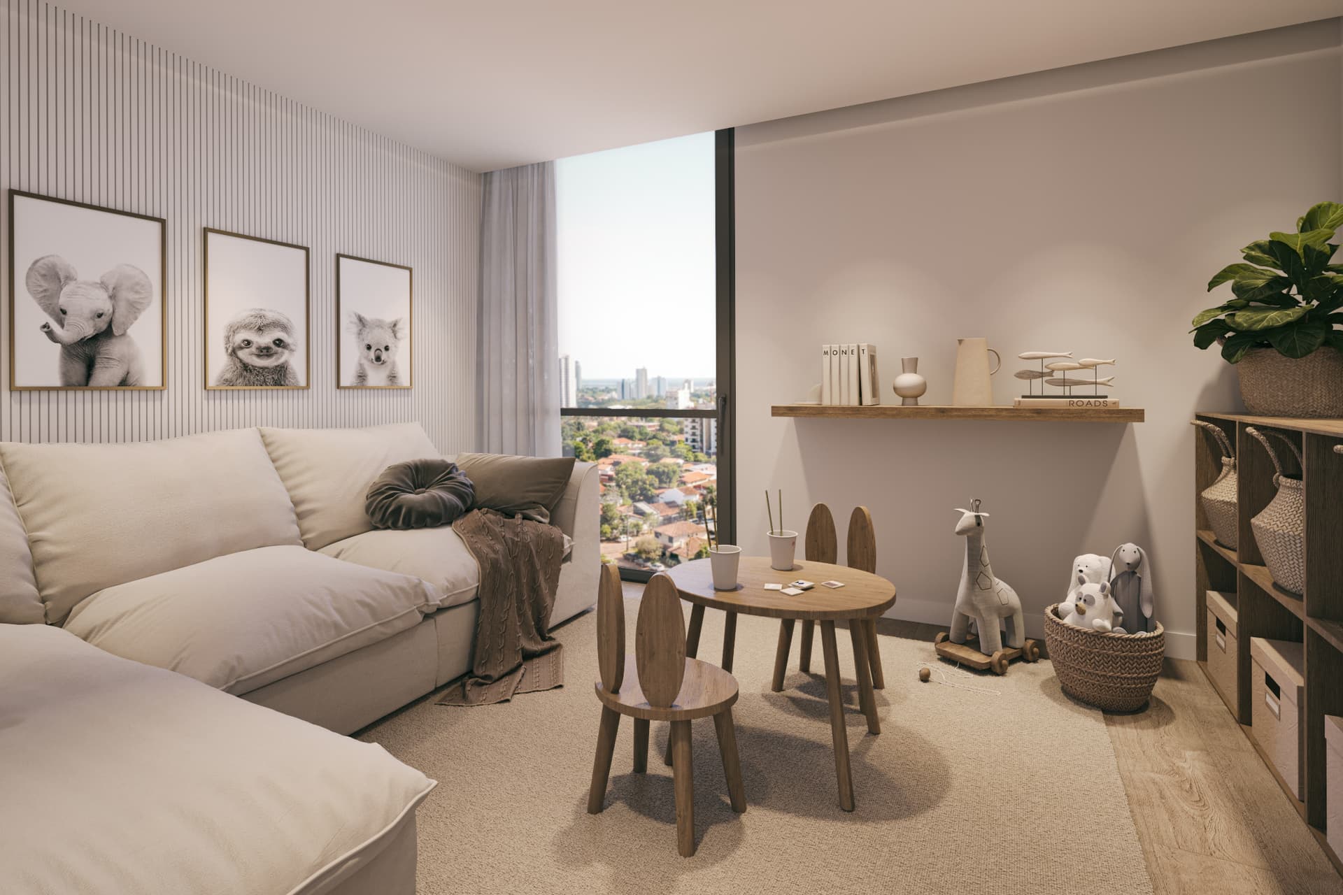 Departamento en venta 3 hab. Edif. Cosmopolita en pozo, foto 3