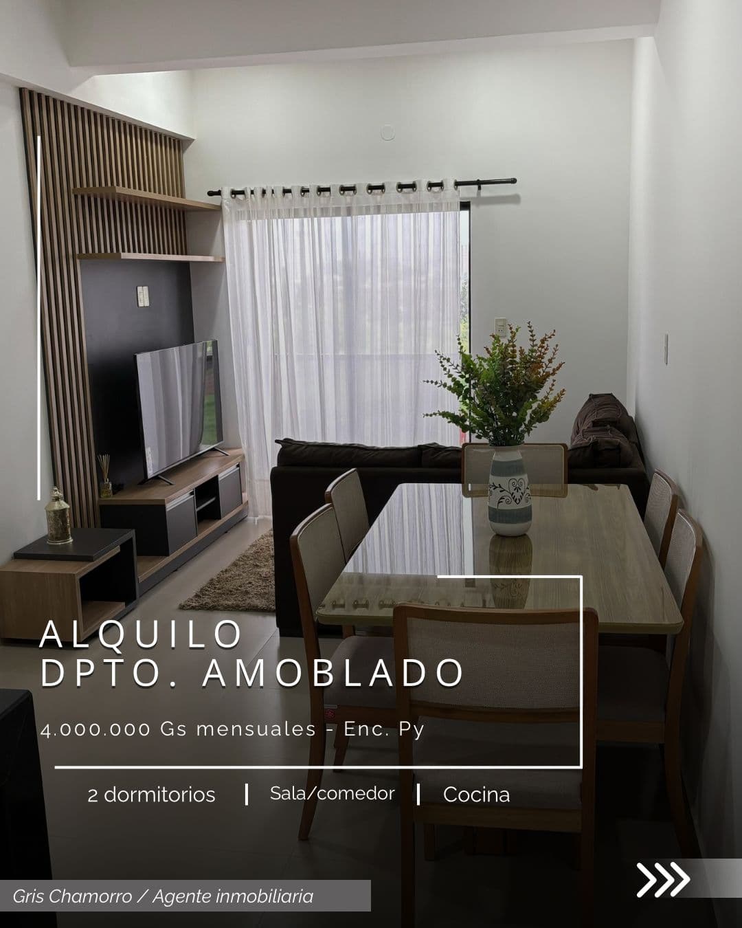 Departamento mensual en Encarnacion Totalmente amoblado — foto 1