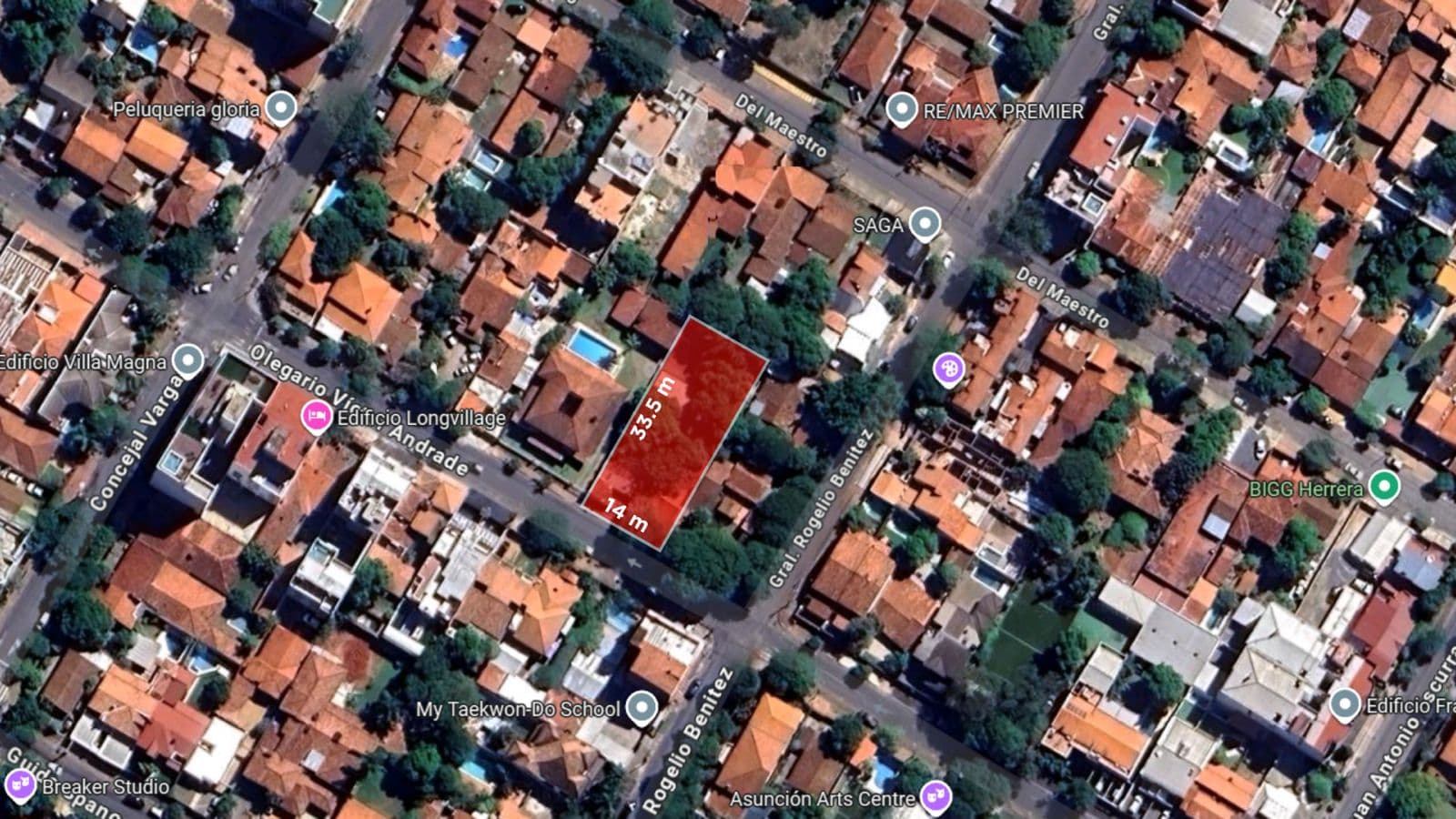 Terreno en venta barrio Herrera