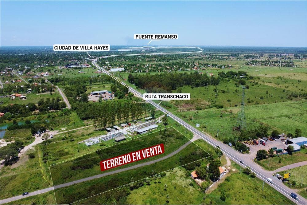 Terreno sobre transchaco a pasos de la rotonda villa hayes, foto 2
