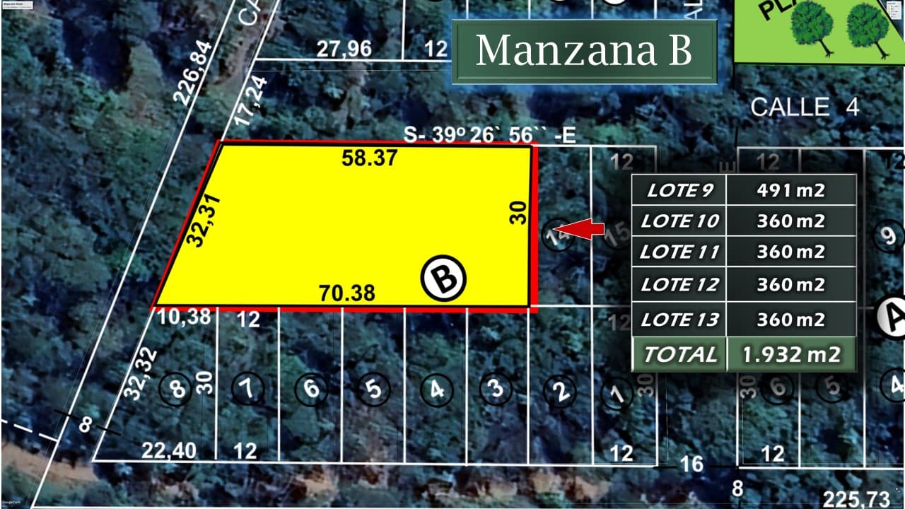 1932 m2 en Ciervo Cua, San Bernardino: Exclusivos 5 Lotes de Terreno Alto, Arbolado con Vistas Panorámicas Impresionantes