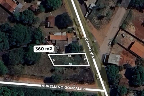 Vendo terreno en Luque barrio campo Vía!!