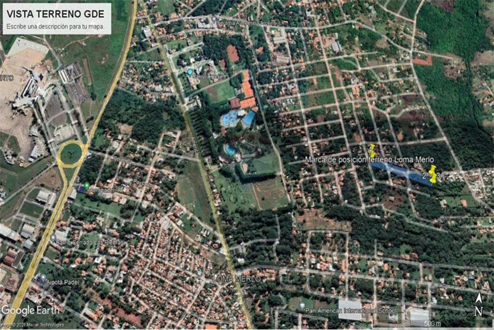 Terreno 9.807m2 - loma merlo-zona rakiura, foto 2