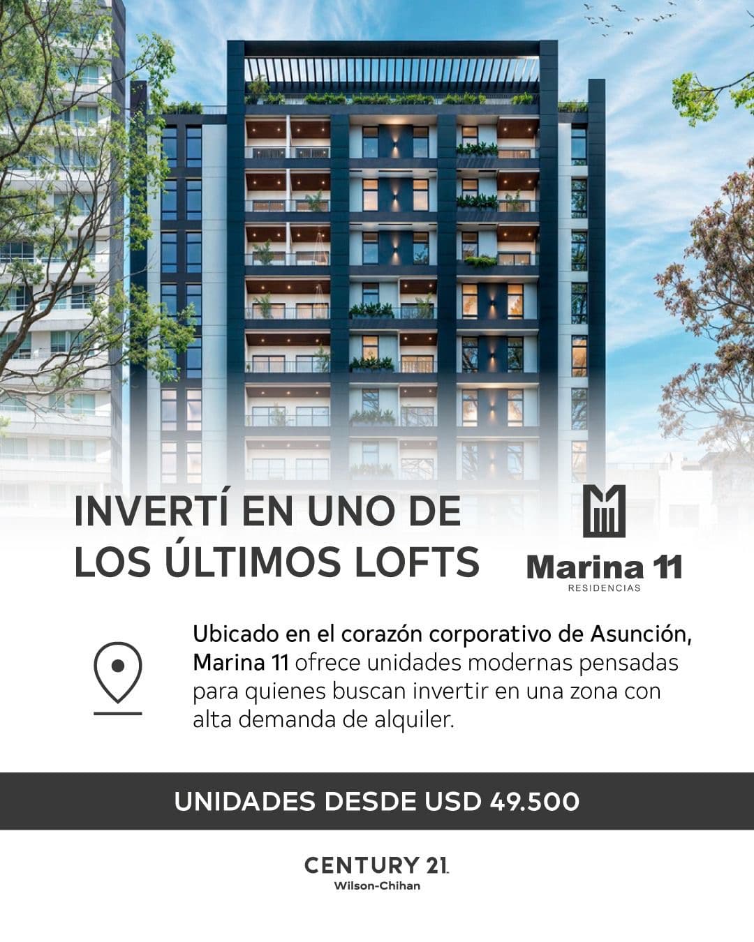 Últimos monoambientes En Ykua Sati zona Paseo Galería y shopping del Sol