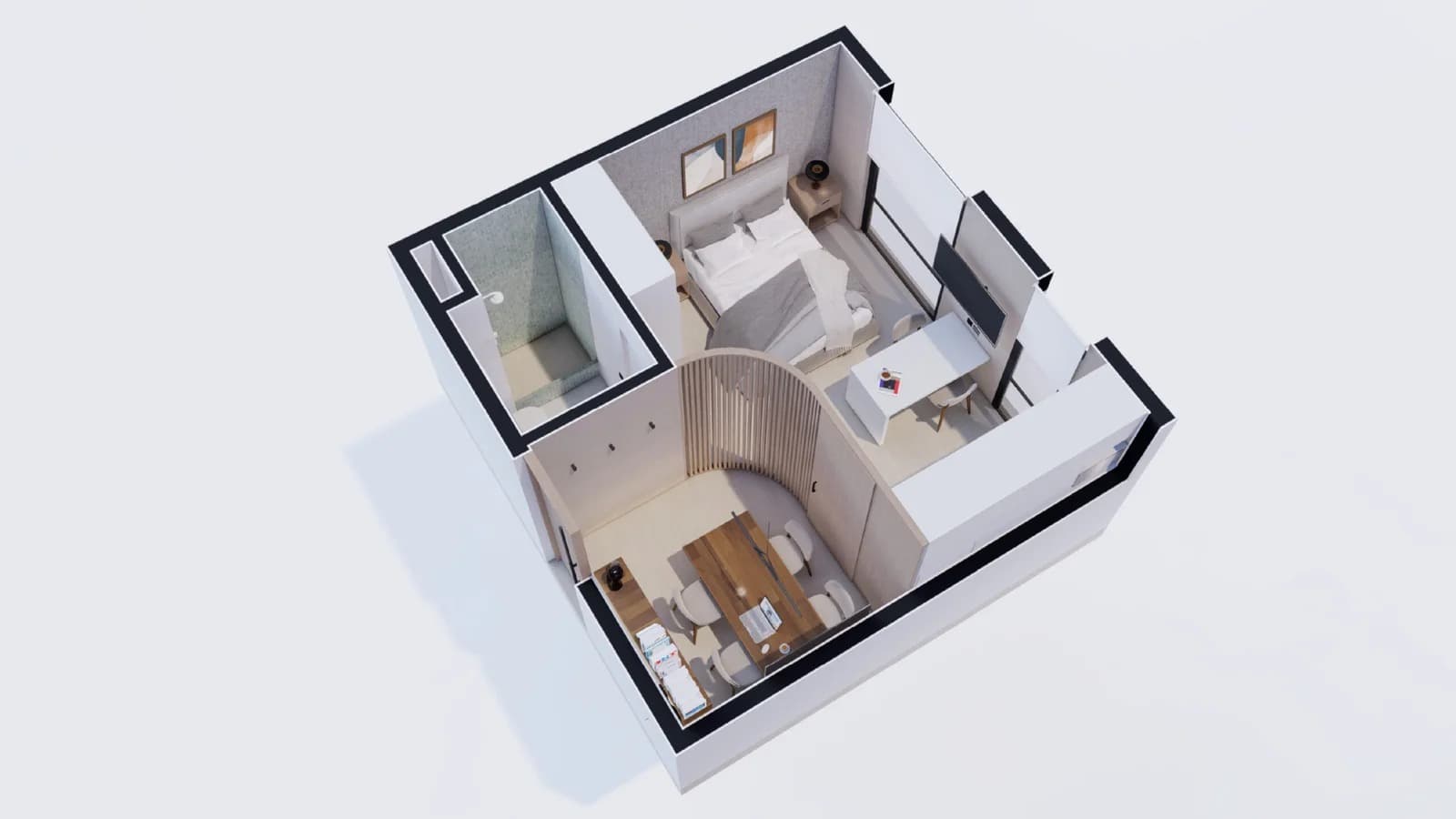 Departamento en pozo - qubo loft - monoambiente — foto 5