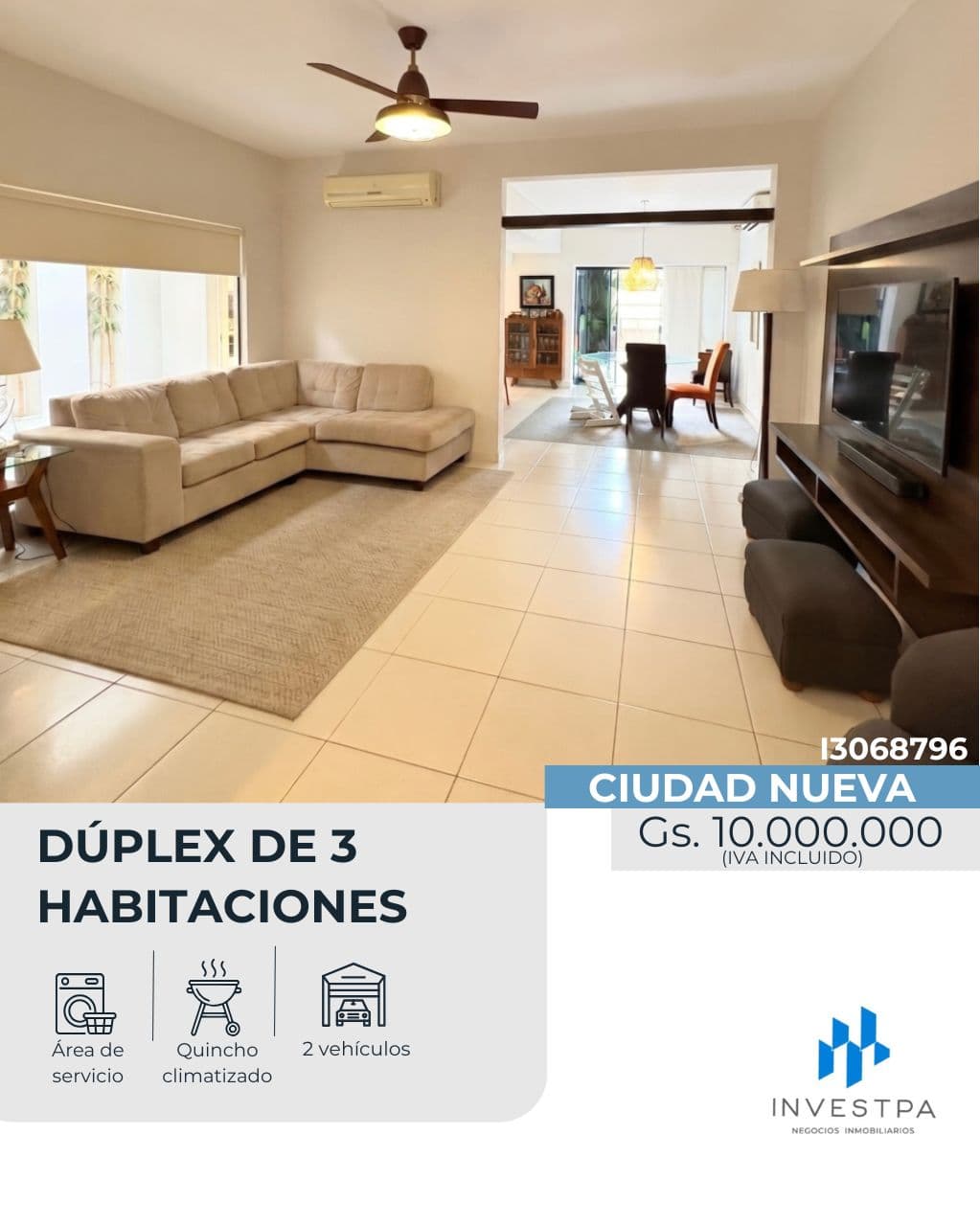 Dúplex De 3 Habitaciones En Barrio Ciudad Nueva — foto 2