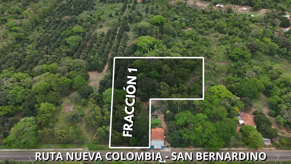 Vendo terreno en cordillera