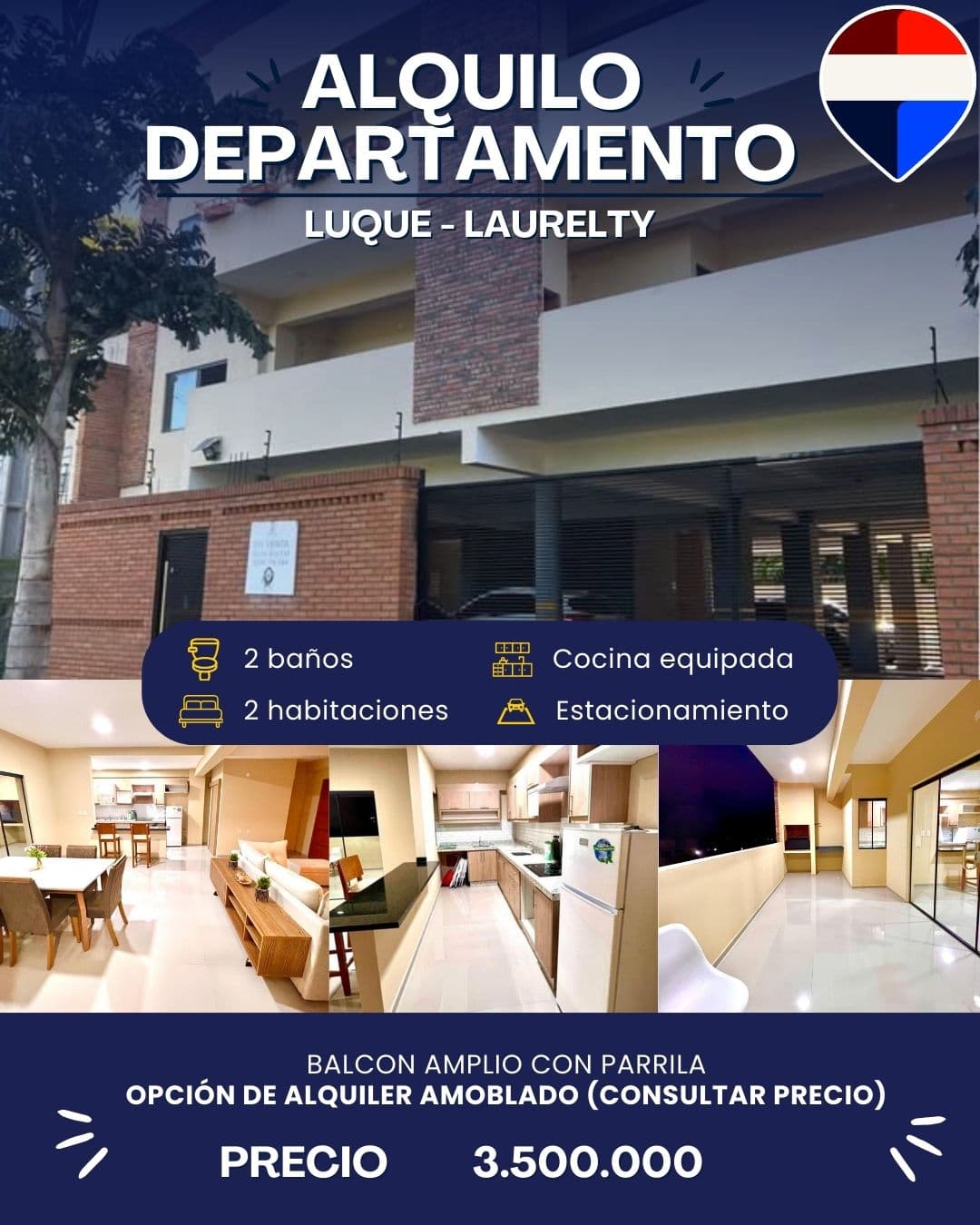 Departamento en Luque — foto 1